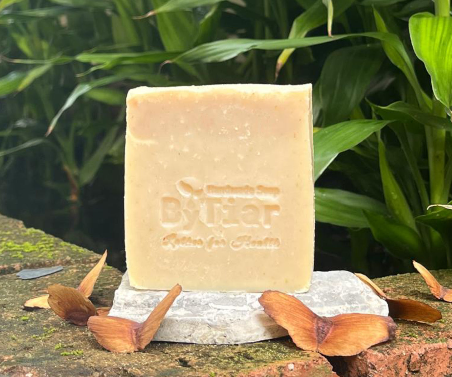 Handmade Cold-Processed Singapore Scrub Soap - Unscented