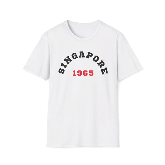 ByTiar Unisex Softstyle T-Shirt: Singapore 1965