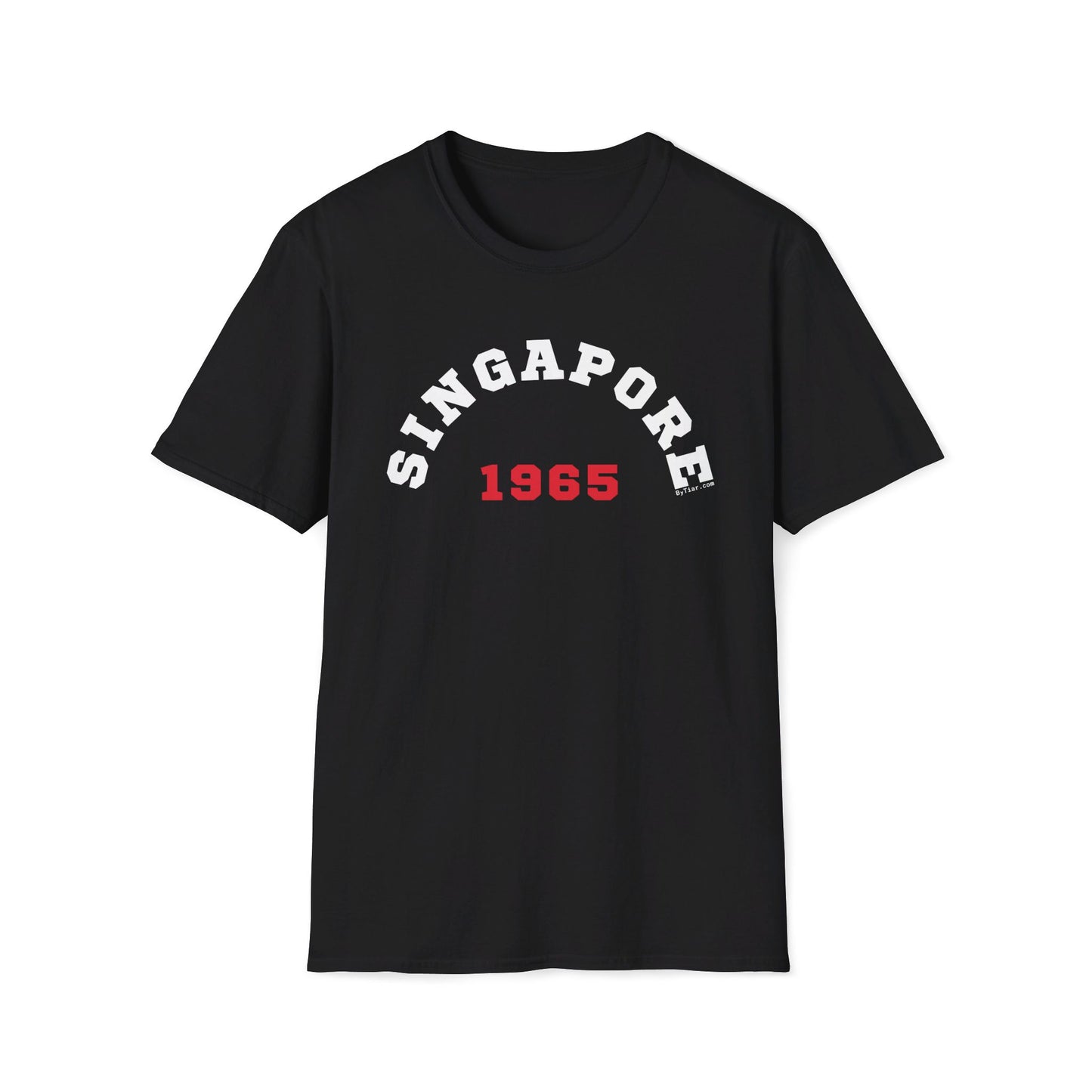 ByTiar Unisex Softstyle T-Shirt: Singapore 1965