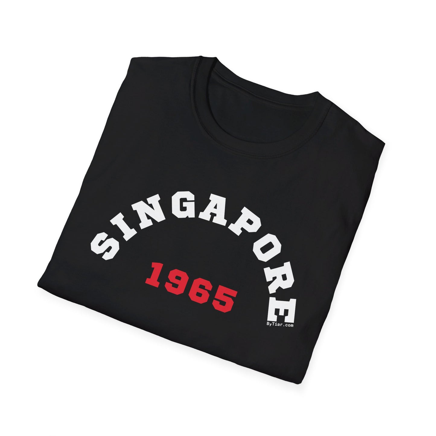 ByTiar Unisex Softstyle T-Shirt: Singapore 1965