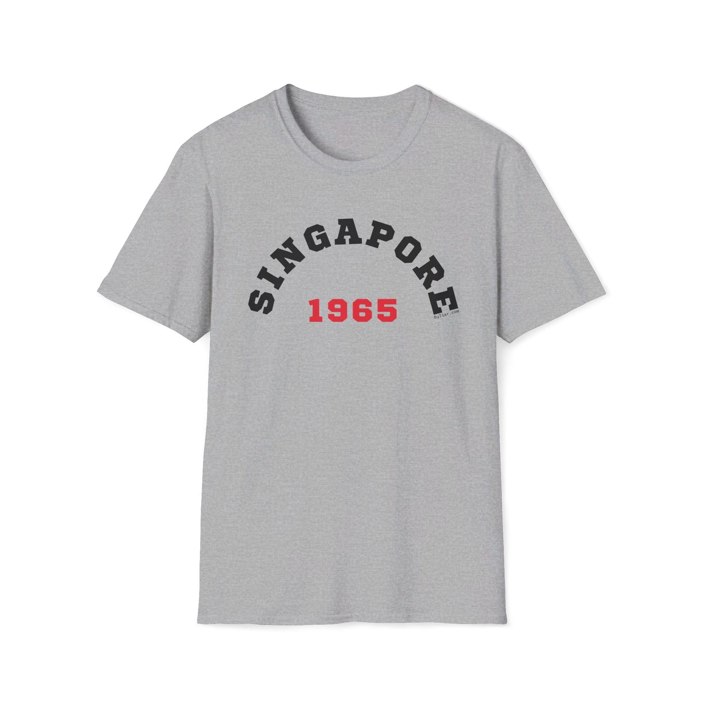 ByTiar Unisex Softstyle T-Shirt: Singapore 1965