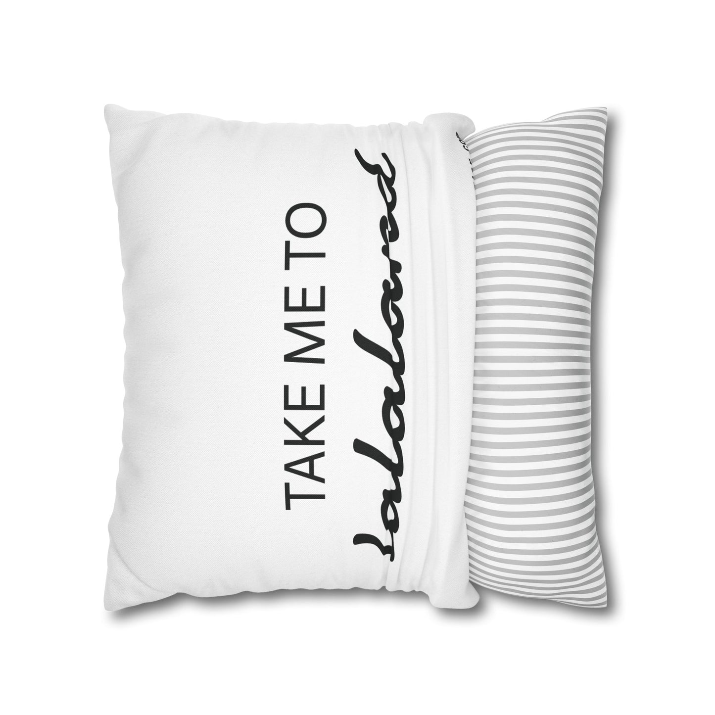 ByTiar Take Me To Lalaland: White Spun Polyester Square Pillowcase. Order yours today!