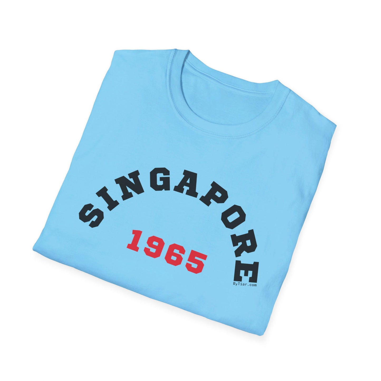 ByTiar Unisex Softstyle T-Shirt: Singapore 1965