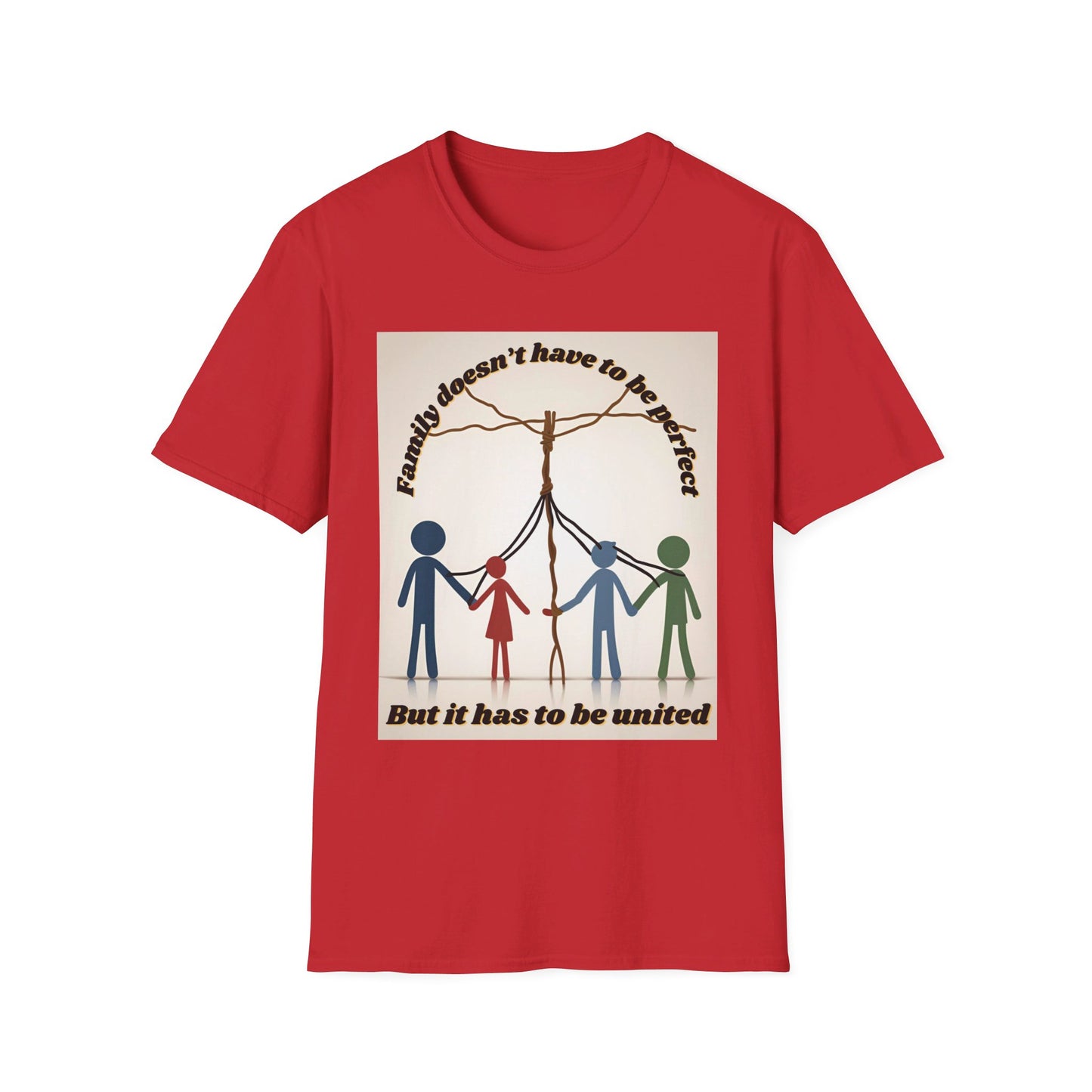 ByTiar Family Unisex T-Shirt: Love, Imperfection, Strength