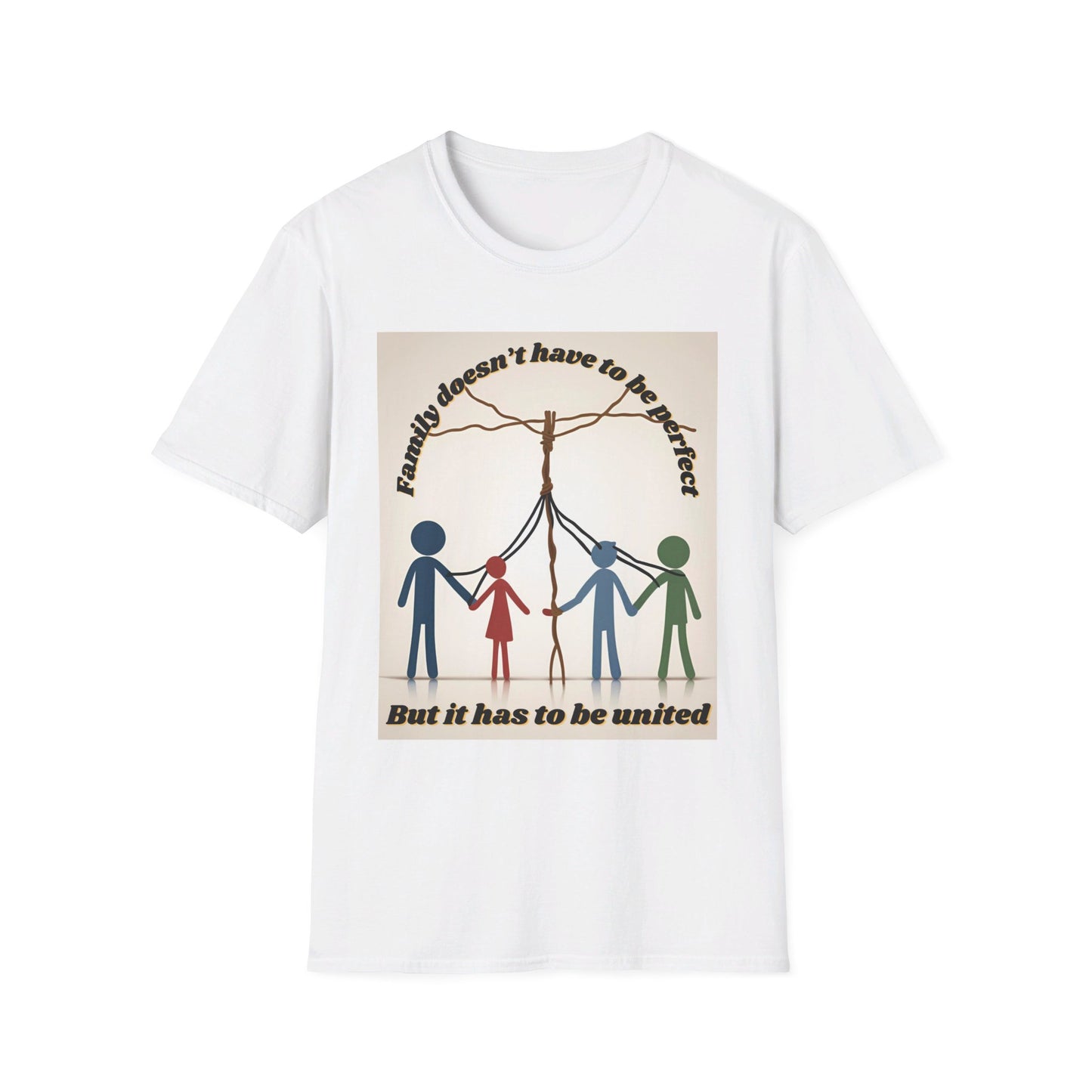 ByTiar Family Unisex T-Shirt: Love, Imperfection, Strength