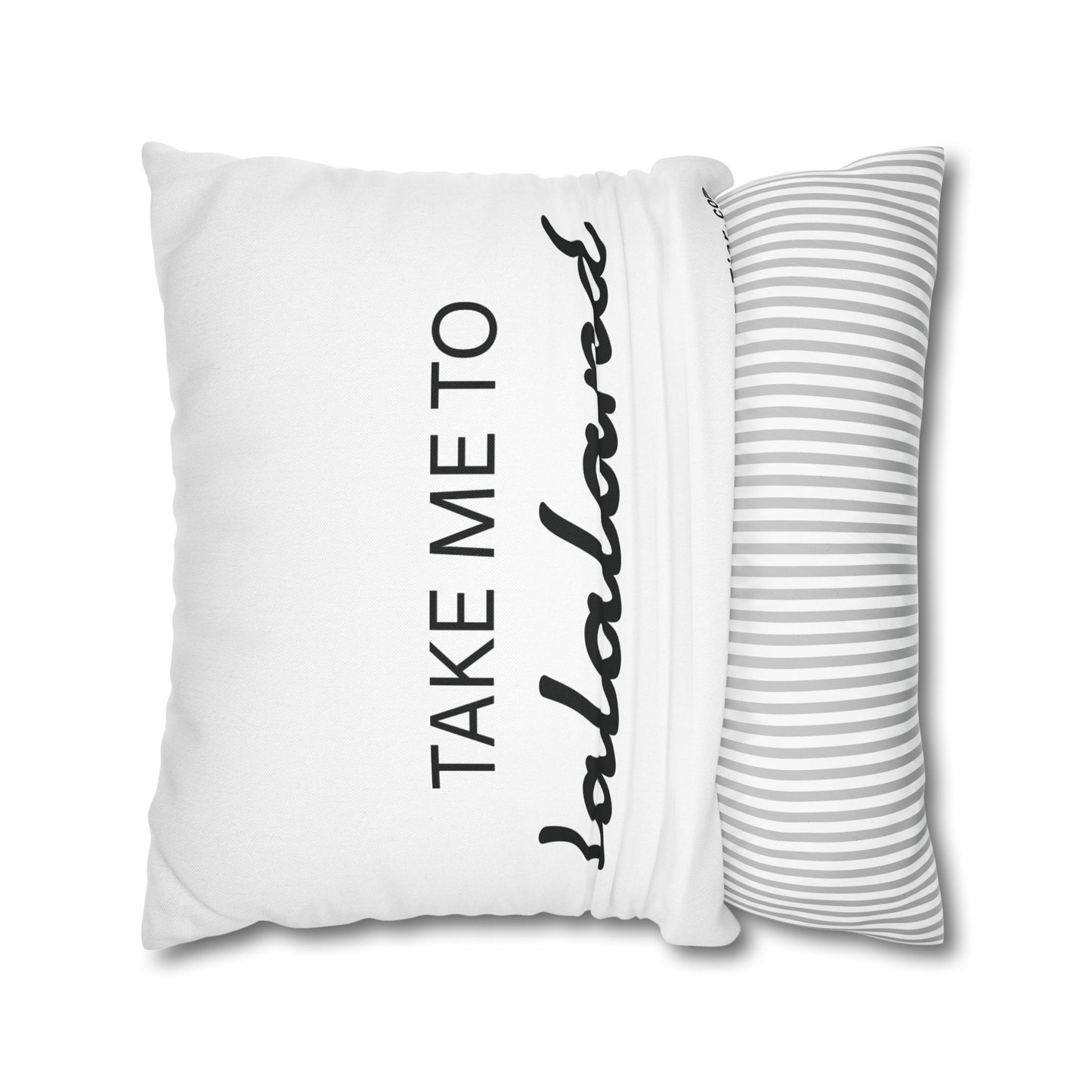 ByTiar Take Me To Lalaland: White Spun Polyester Square Pillowcase. Order yours today!