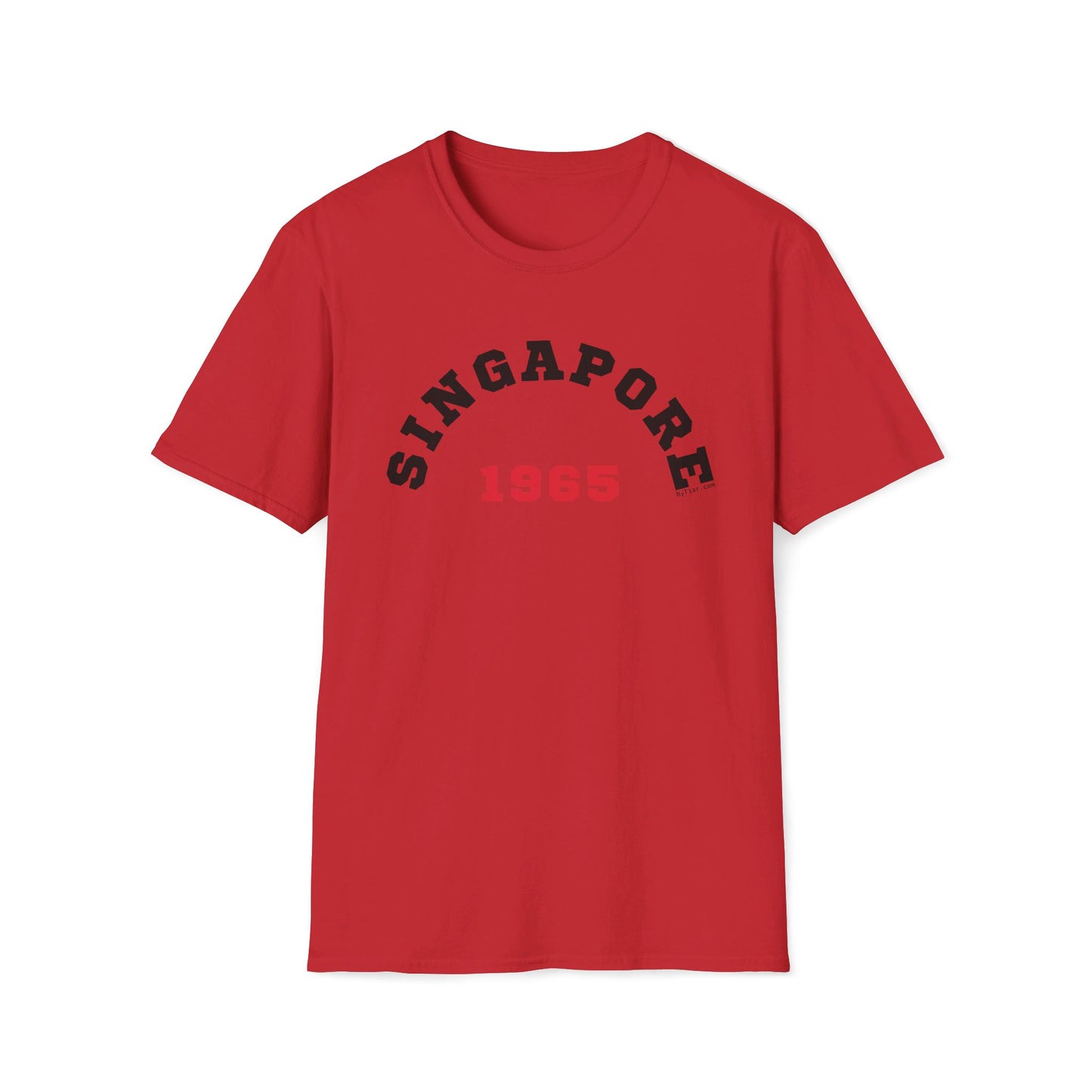 ByTiar Unisex Softstyle T-Shirt: Singapore 1965