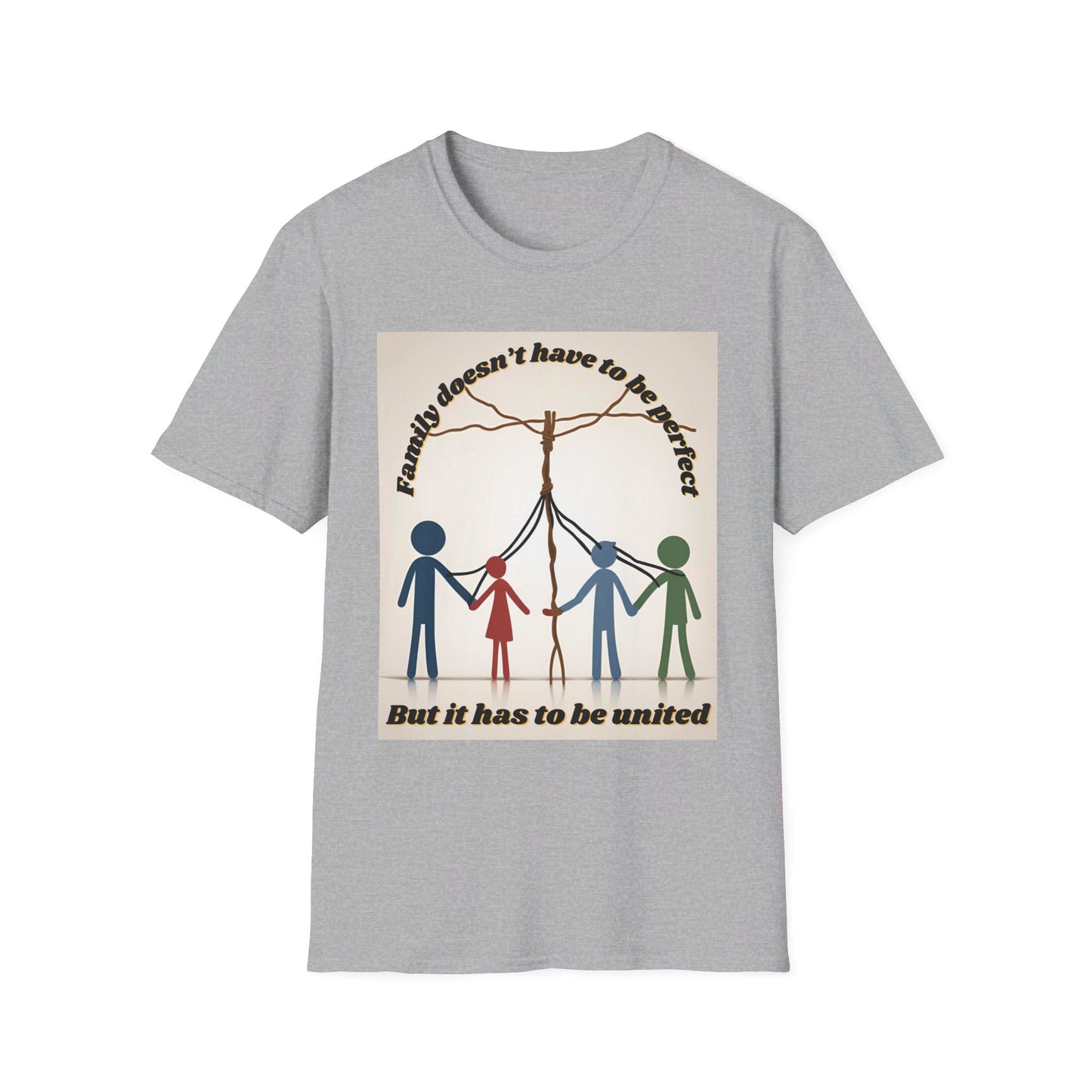 ByTiar Family Unisex T-Shirt: Love, Imperfection, Strength