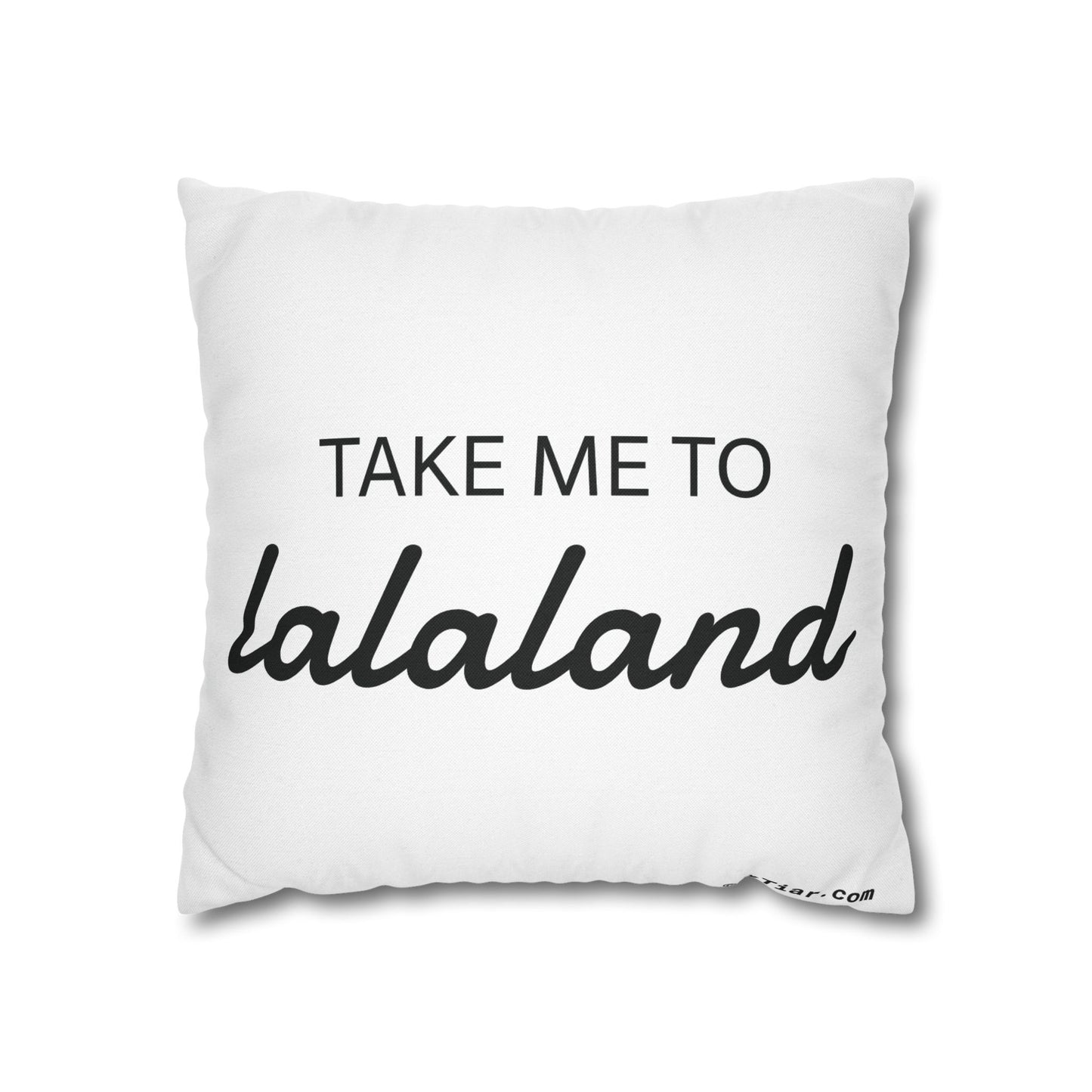 ByTiar Take Me To Lalaland: White Spun Polyester Square Pillowcase. Order yours today!