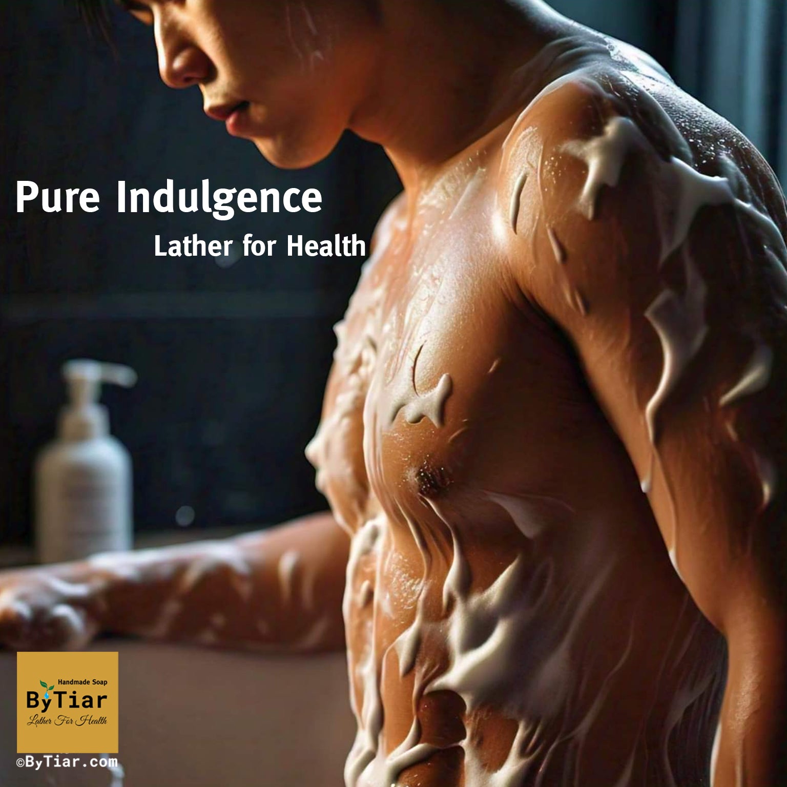 Pure indulgence with lather for health by ByTiar.