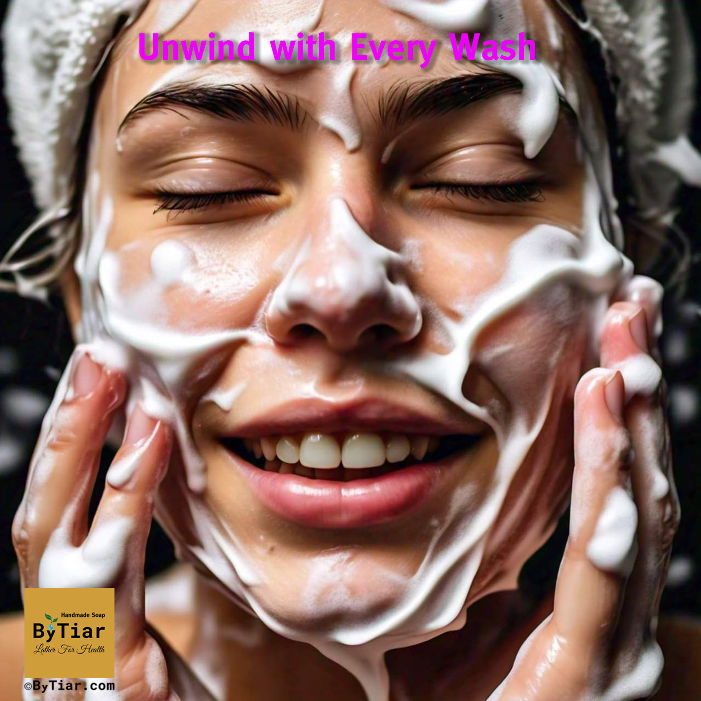 ByTiar Soap helps to unwind with every wash
